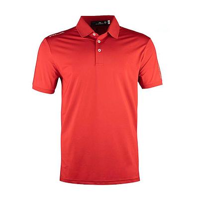 RL SHORT SLEEVE POLO SHIRT RED