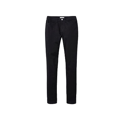 KARLIE STRETCH SATEEN PANT NVY