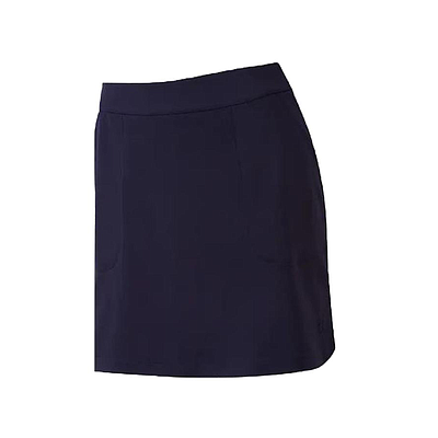 INTERLOCK STRETCH SKORT - NVY