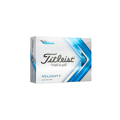 VELOCITY BLUE GOLF BALLS 