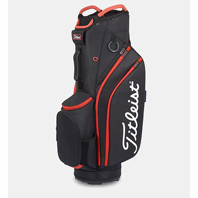 CART14 STAND BAG BLK/BLK/RED-