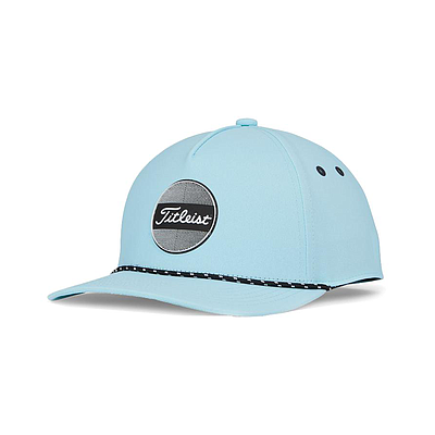 TITLEIST JUNIOR BOARDWALK ROPE CAP AQA SURF/WHT