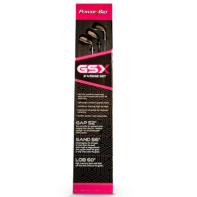 WOMEN'S GSX 3-WEDGE PACK RH (52 56 60)