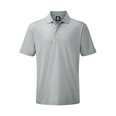 FJ STRECTH PIQUE HEATHER GREY