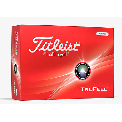 TRUFEEL WHITE GOLF BALLS 