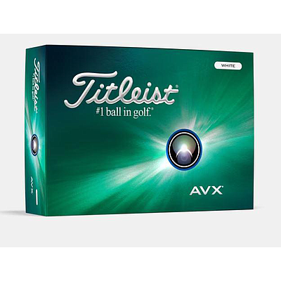 TITLEIST AVX WHITE GOLF BALLS 