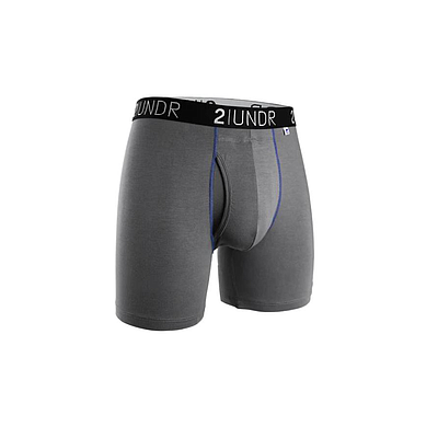 SWING SHIFT BOXER BRIEF - GREY/BLUE