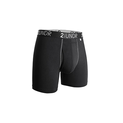 SWING SHIFT BOXER BRIEF - BLACK/GREY