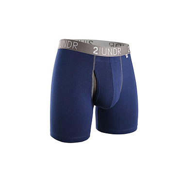 SWING SHIFT BOXER BRIEF - NAVY/GREY