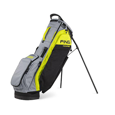 PING HOOFER 231 DSTRAP BLACK/IRON/NEON YELLOW-