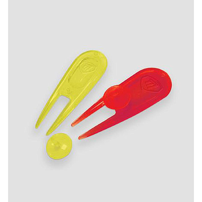MASTERS NEON PITCHFORK & BALL MARKERS X 2