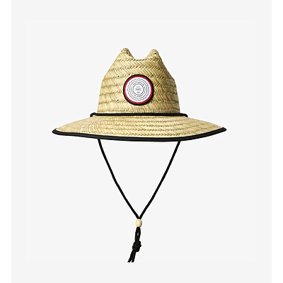 THE PATCH STRAW HAT- BEIGE