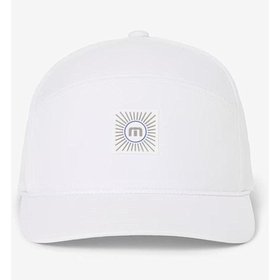 WHITE- TRAVELOGUE SNAPBACK HAT