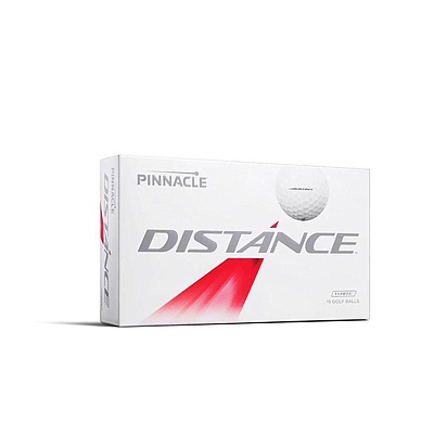 WHITE- PINNACLE DISTANCE GOLF BALLS