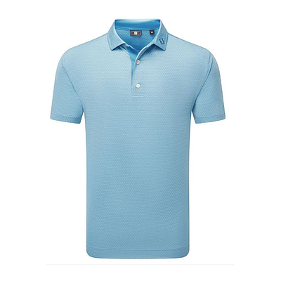 DECO DIAMOND PRINT LISLE FOOTJOY SHIRT