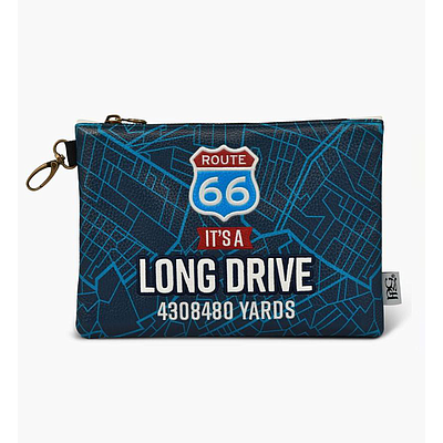 ROUTE 66 ZIP TOTE BAG PRG