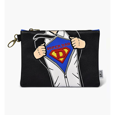 SUPER DAD ZIP TOTE BAG PRG