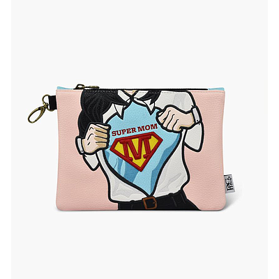 SUPER MUM ZIP TOTE BAG PRG