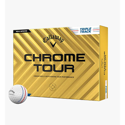  CHROME TOUR TRIPLE TRACK GOLF BALLS