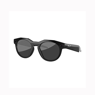  OAKLEY META HSTN PRIZM BLACK POLARIZED LENSES,  BLACK FRAME