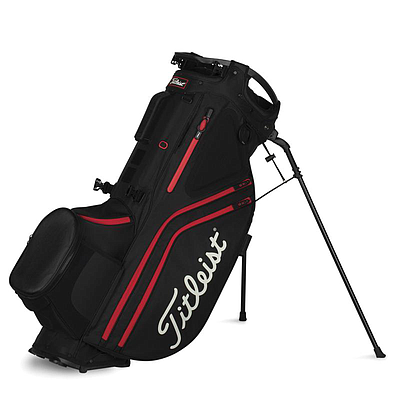 HYBRID 14 STAND BAG BLACK/RED