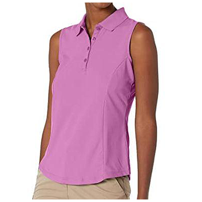 MICRO PIQUE SLVLS LADIES POLO ORCHID
