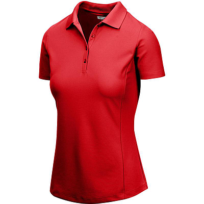 MICRO PIQUE LADIES PERF POLO BRT RED