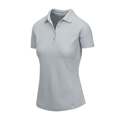 MICRO PIQUE LADIES PERF POLO GREY