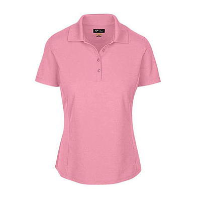 MICRO PIQUE LADIES PERF POLO PINK