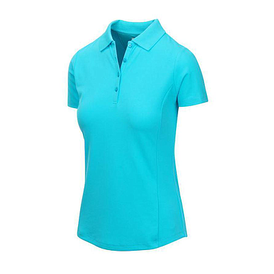 MICRO PIQUE LADIES PERF POLO TORQUISE