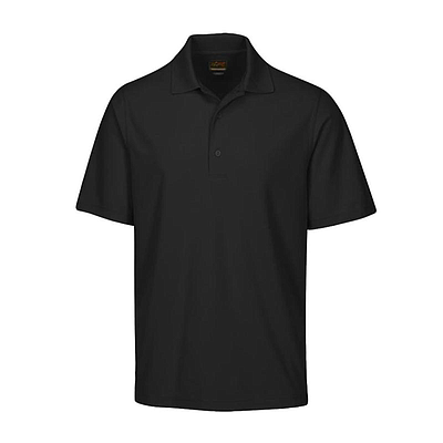 PROTEK MICRO PIQUE PERF POLO BLACK